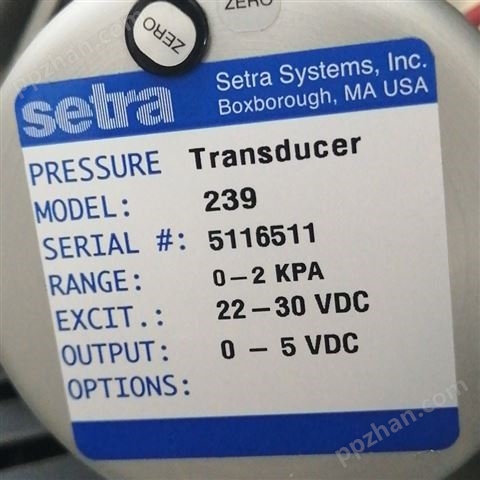 Model239/C239美国setra西特微差压传感器