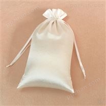 深圳工厂专业生产抽绳束口色丁布袋香水香料包装收纳色丁丝绸袋