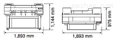 iPF6460外形尺寸图