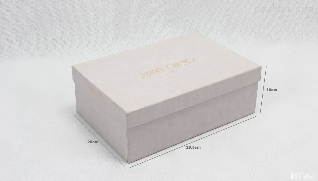 高档奢侈品女鞋包装盒尺寸图