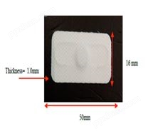 超高频RFID工业洗衣标签（亚麻布） P/N:  LK 03101955