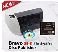 Bravo SE-3 Blu 蓝光档案级光盘打印刻录机