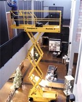 法国皓乐Haulotte剪叉式升降平台高空作业平台单人升降机双人升降车H12SX