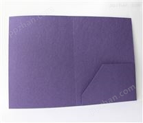 封套 紫色环保纸文件封套印刷
