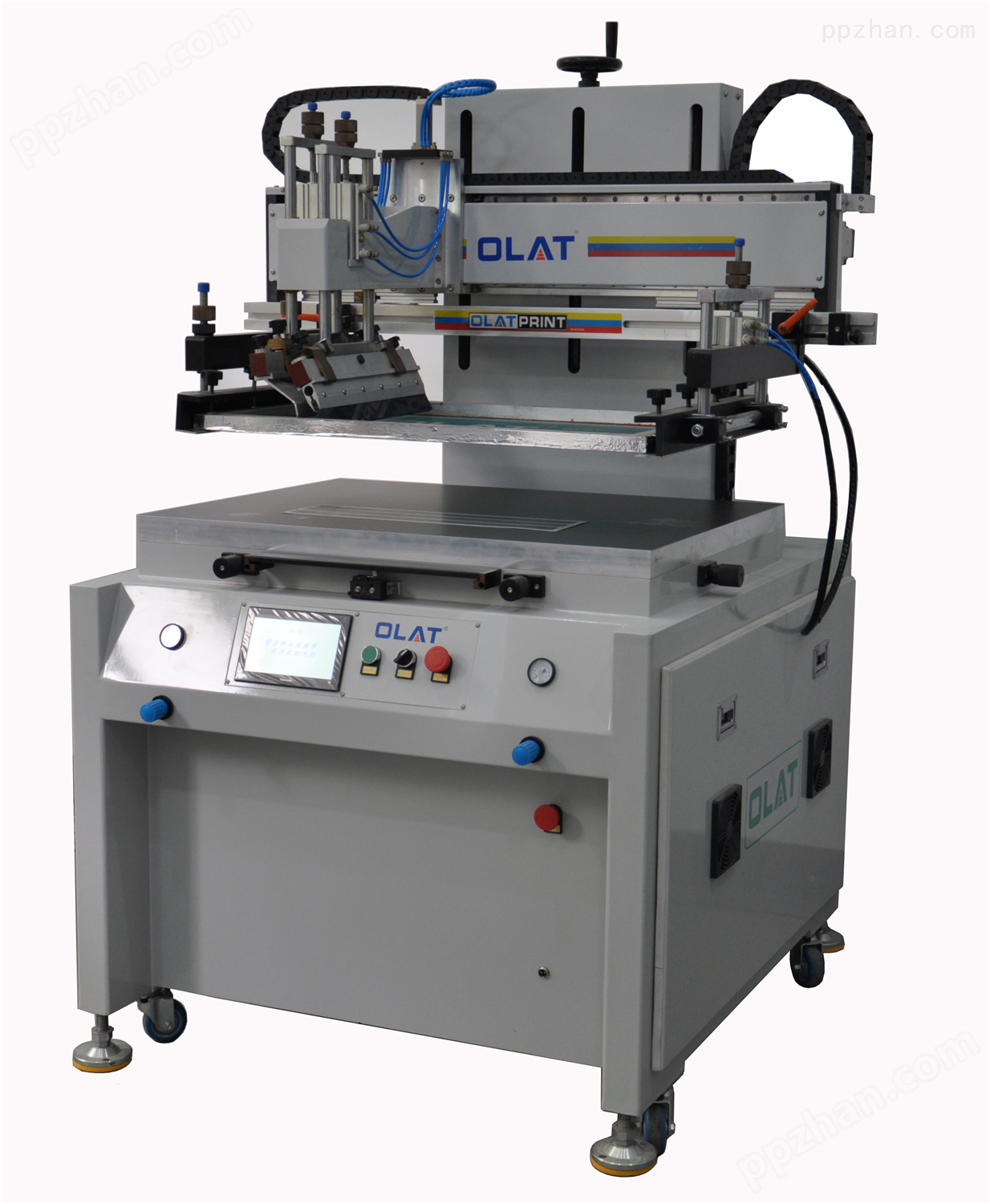 平面吸气网印机 印刷各种PVCP薄片 OS-800FV