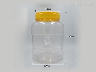 3.2L标准圆瓶，食品瓶