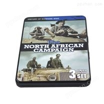 二战军旅系列电影DVD包装铁盒 马口铁光碟包装盒