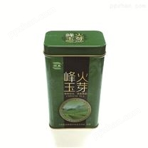 厂家定做方形绿茶茶叶铁罐