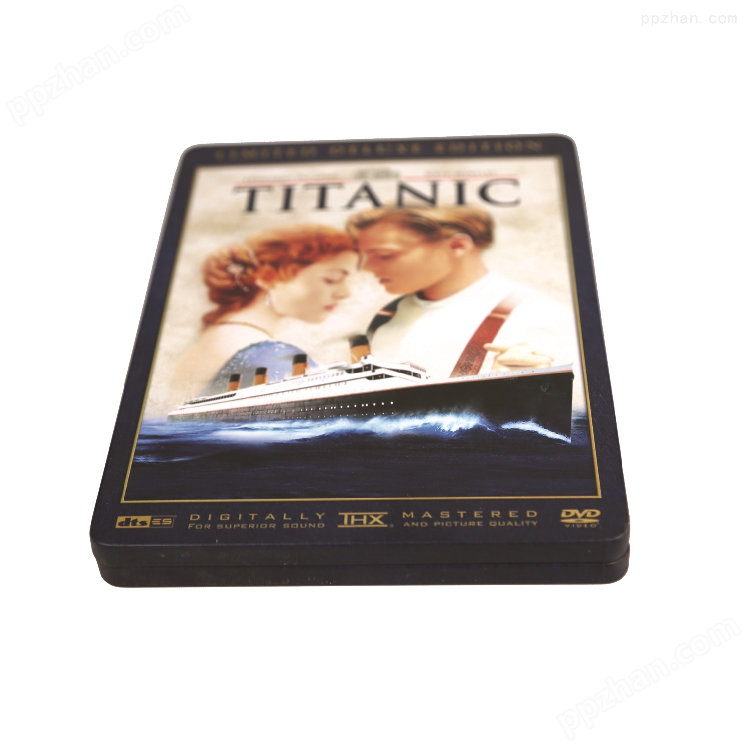 经典电影泰坦尼克号DVD包装盒马口铁盒