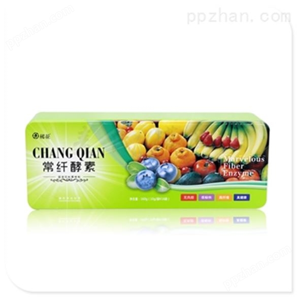 木瓜酵素固体饮料马口铁包装盒,常纤酵素铁盒包装