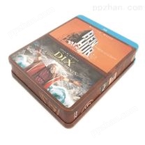 宾虚电影光碟包装马口铁铁盒 欧洲电影DVD光盘包装盒生产厂家