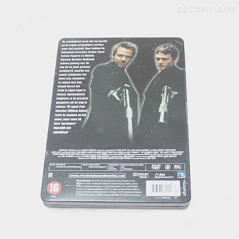 处刑人美国系列电影DVD包装盒马口铁材质