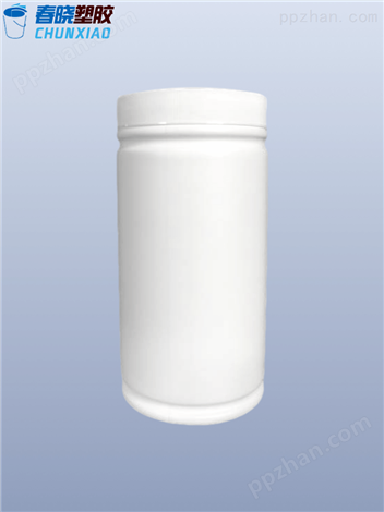 1000ml白色竹节瓶/大口固体瓶/粉末瓶/药瓶/保健品瓶