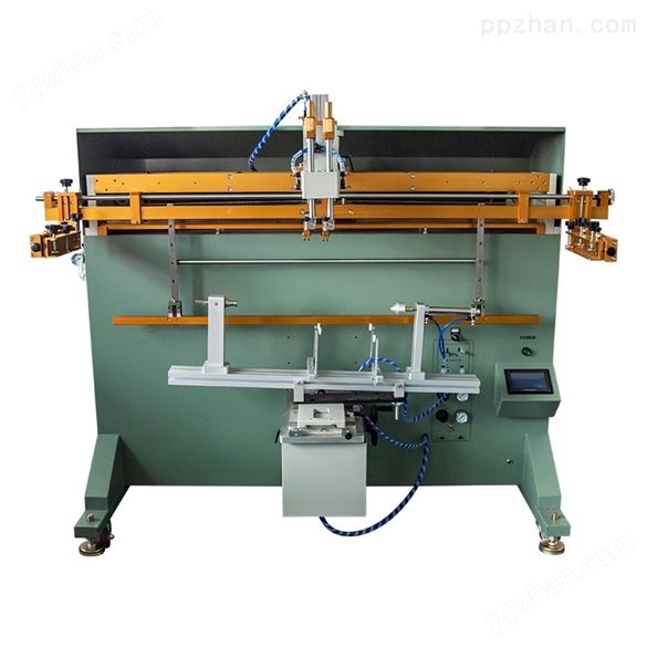 铁管丝印机长管丝网印刷机不锈钢管滚印机